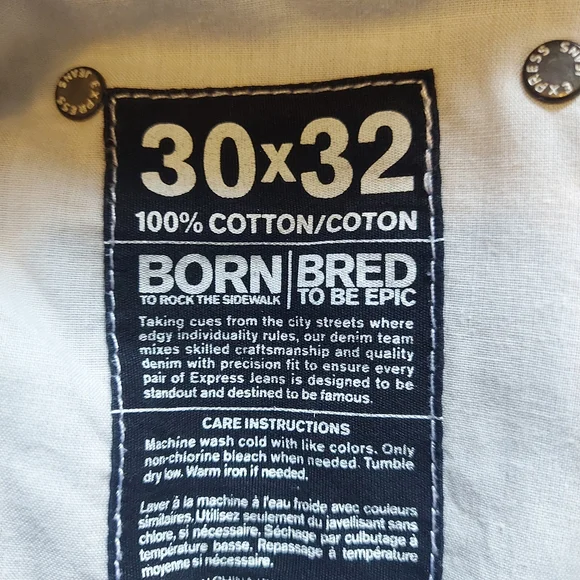 Express Skinny Fit Rocco Jeans - Picture 5 of 5